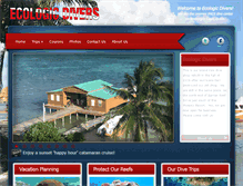 Tablet Screenshot of ecologicdivers.com